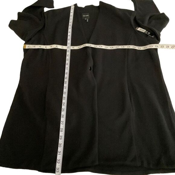 NIC+ZOE Cardigan Snap Front Midway Long Sleeves Black 2 Pockets Women Size 1X - Picture 7 of 11
